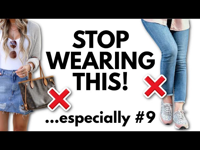 13 Fashion Mistakes You’re DEFINITELY Making…