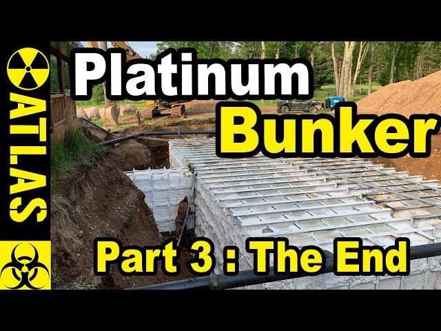 A Completed $500,000 Luxury PLATINUM SERIES Doomsday Bunker