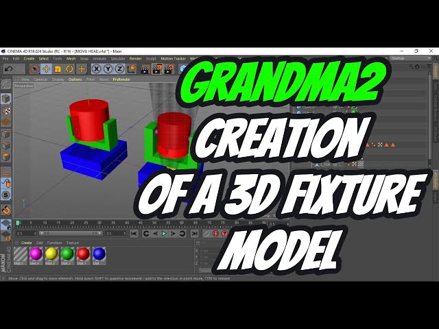 GRANDMA2 Creation of a 3D Fixture Model