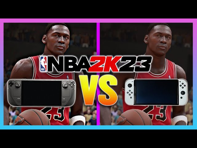 NBA 2k23 Steam Deck Vs Nintendo Switch Comparison! Which Is The Best Way To Play 2k23 On The Go?