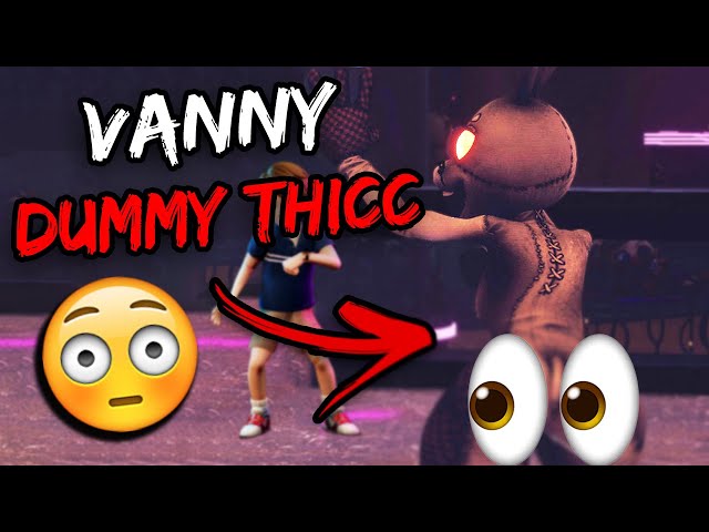 Dummy Thicc Vanny | Sus FNAF Security Breach Mods #shorts