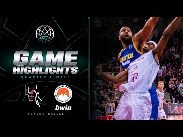Telekom Baskets Bonn v Peristeri bwin | Quarter-Finals Highlights | #BasketballCL 2023-24