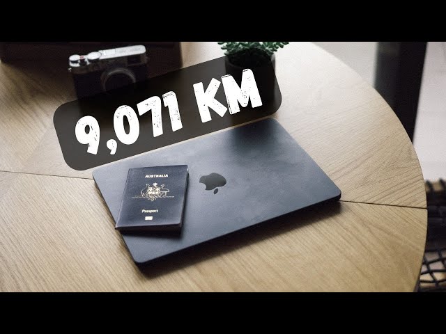 I travelled 9071km with Macbook Air M2 - Real use review