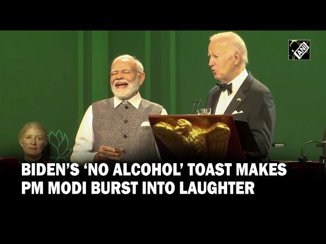 US President Joe Biden’s ‘no alcohol’ remark causes PM Modi to split in laughter