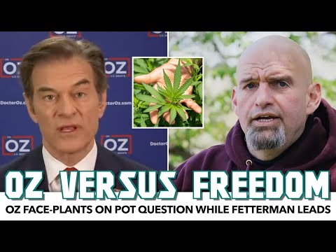 Dr. Oz Face-Plants On Pot Question While Fetterman Leads Legalization Effort