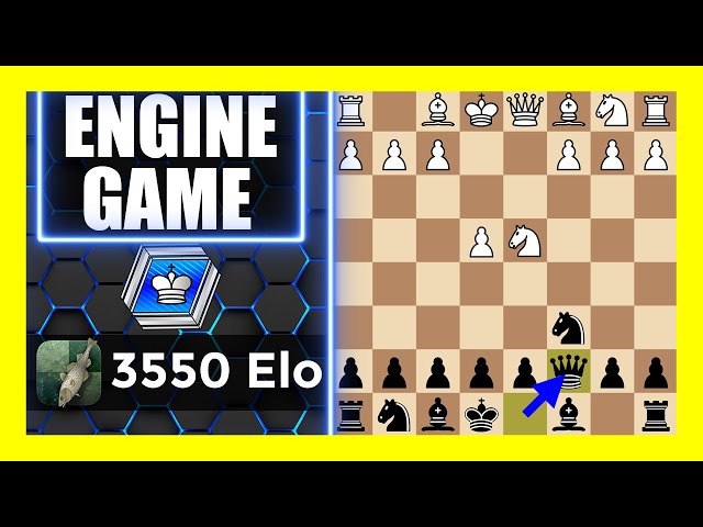 Stockfish 16 Chess Game | Sicilian Defense, Flohr Variation | W/D/L %