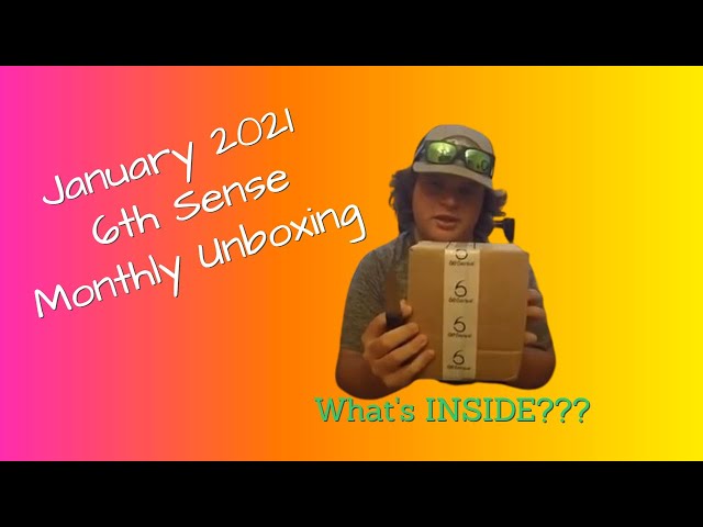 6TH SENSE Monthly UNBOXING January 2021 - Bass Fishing Lures