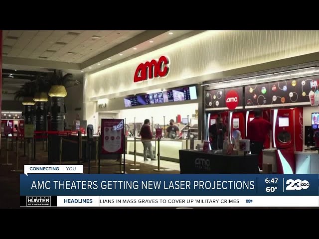 AMC Theaters getting new laser projectors