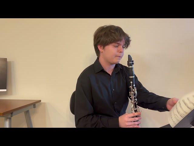 Houston Youth Symphony Clarinet Audition Video 2024-2025