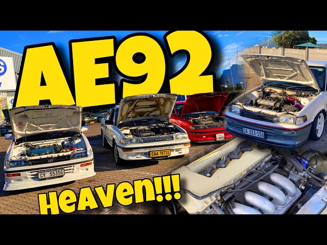 TOYOTA COROLLA AE92 | 2ZZGE, 3SGE, 4AGE, 7AFE , 4AFE , 4AF engine and exhaust sounds plus more!!!🔥🔥🔥