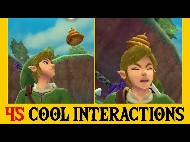 45 Cool Interactions You Might Not Know - Zelda: Skyward Sword HD