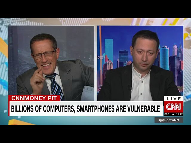 What's going on with the #Intel security flaw  @ayampolskiy, CEO at @security