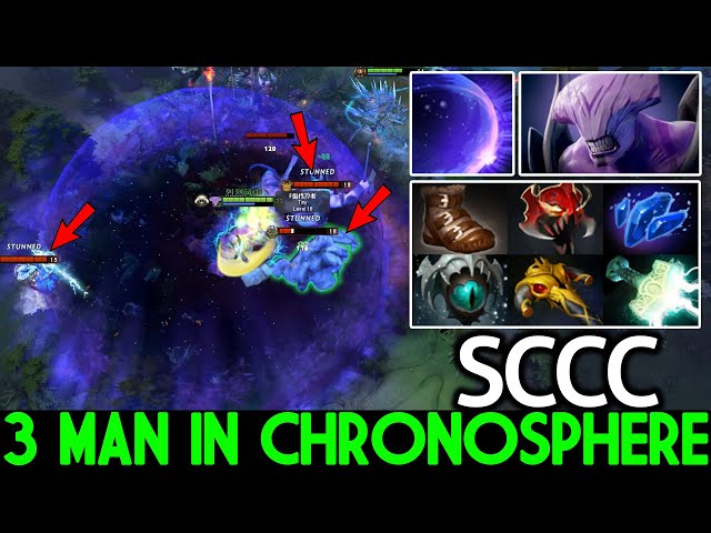 SCCC [Faceless Void] Beautiful 3 Man in Chronosphere Next Level Play Dota 2