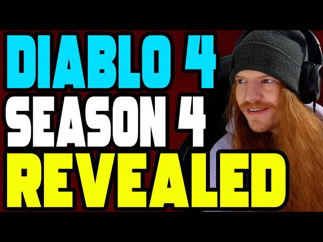 Blizzard Reveals Diablo 4 Season 4