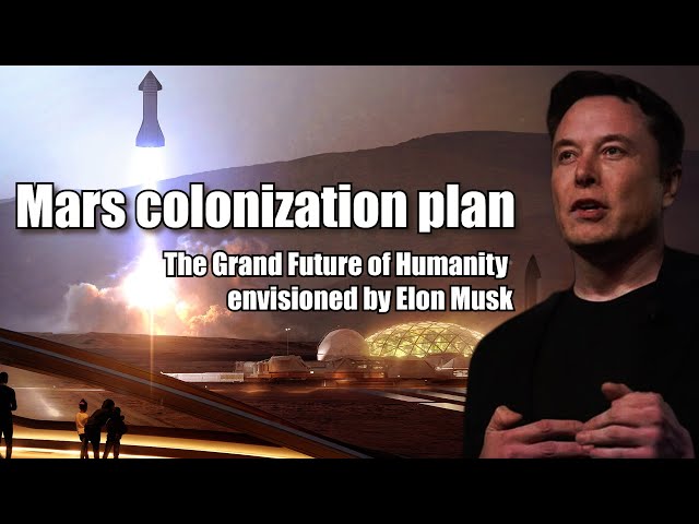 Mars colonization plan: the grand future of humanity envisioned by Elon Musk.