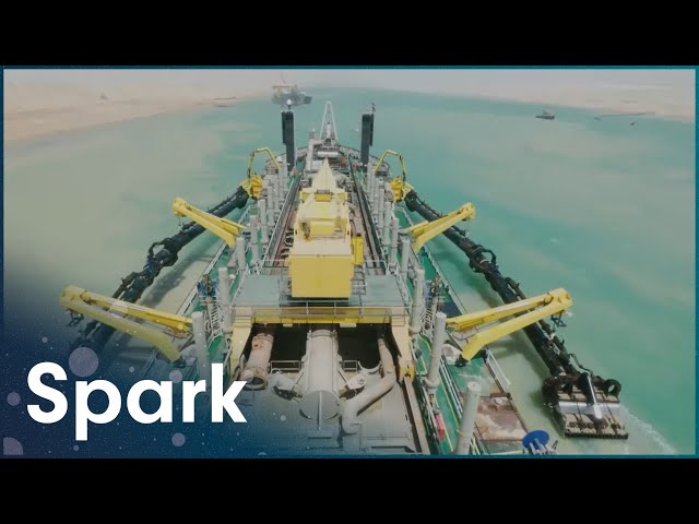 How Engineers Widened The Suez Canal For Bigger Ships [4K] | Extreme Constructions | Spark
