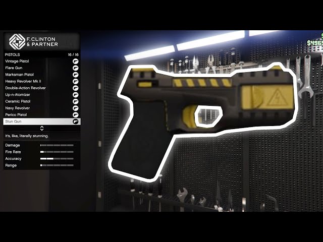 How To Get The STUN GUN In GTA Online!