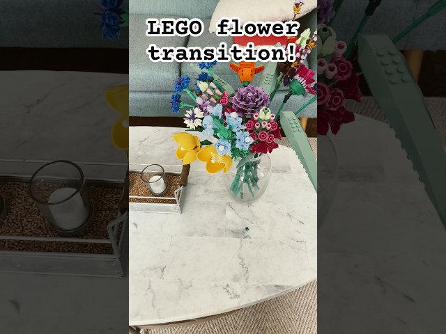 Lego flowers?!