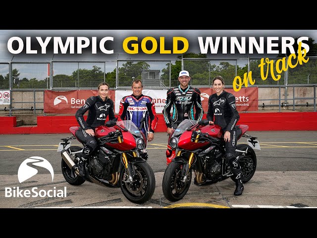 Track Day | John McGuinness and Peter Hickman teach Victoria Pendleton and Amy Williams