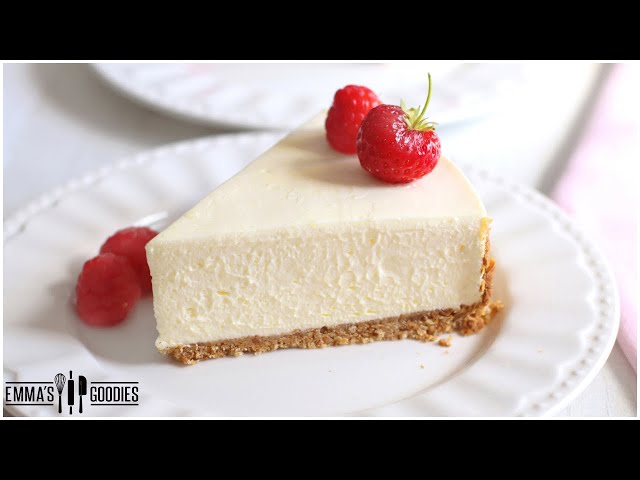 5 Ingredient CHEESECAKE RECIPE | The Easiest NO-BAKE Cheesecake