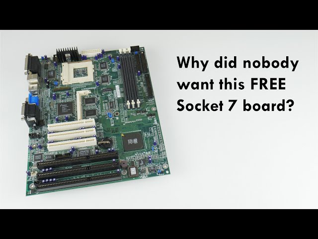 Why did nobody want this FREE Socket 7 motherboard?