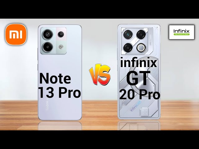 Redmi Note 13 Pro 5G Vs Infinix GT 20 Pro 5G