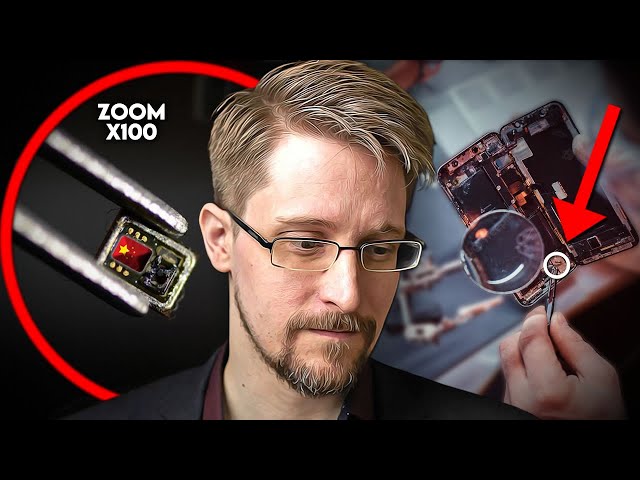 "I Remove This Mysterious Tiny Chip Before Using The Phone!" Edward Snowden