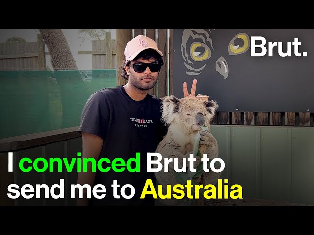 I convinced Brut to send me to Melbourne, Victoria