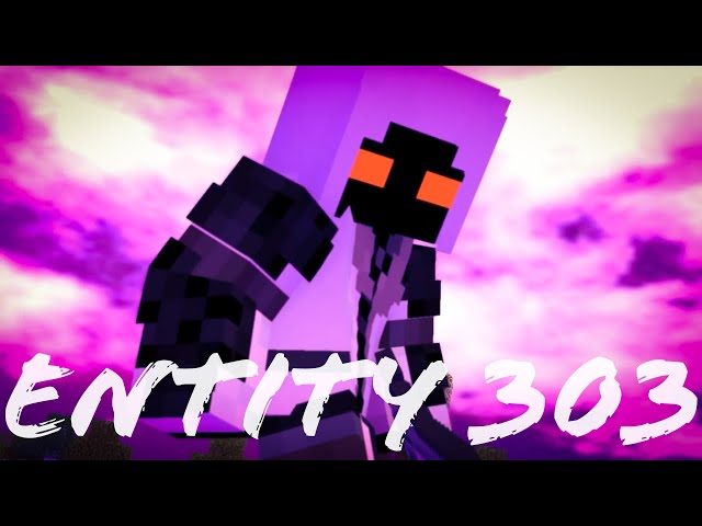 Entity 303 "Whispers In The Dark" 🎶Minecraft Music Video🎶 Montage 🤕