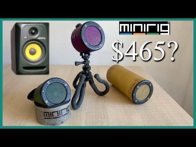 Minirig 3 review - $465 ultralight audiophile Bluetooth speakers?