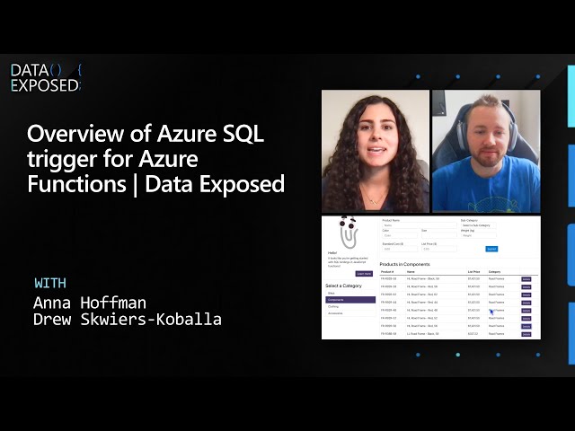 Overview of Azure SQL trigger for Azure Functions | Data Exposed