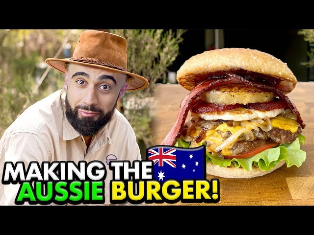 Attempting to make the most AUSSIE Burger!