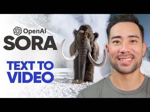 OpenAI Sora: Text-to-Video Generator That's Mind-Blowing!