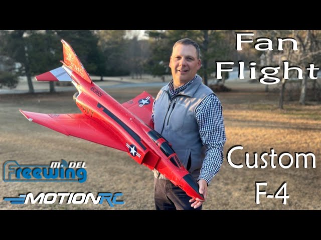 Freewing F4 Phantom Flown By Jeff Holland At Florida E-Jets | Fan Flight | Motion RC