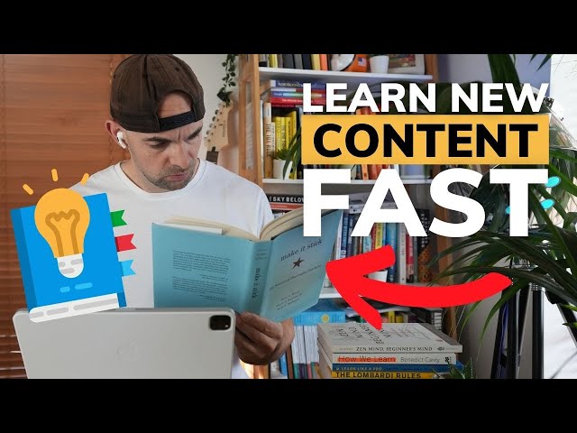 How To Learn NEW Content  - Using ACTIVE RECALL