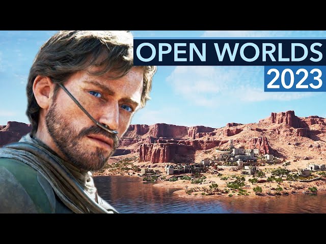 2023 kommen über 30 Spiele mit Open Worlds raus!