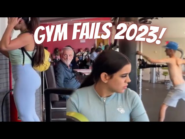 Crazy Gym Fail Moments 2023