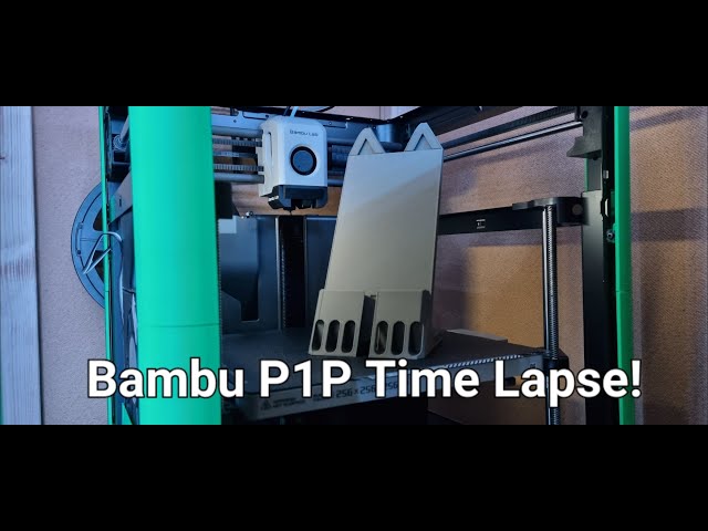 Bambu P1P TimeLapse - Phone holder