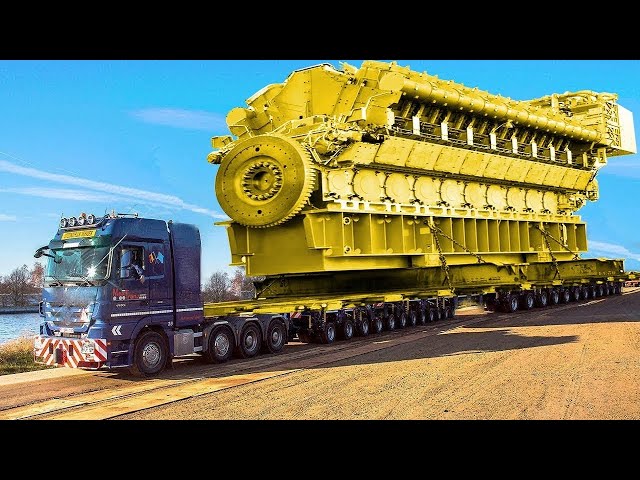 Extreme Dangerous Transport Operations Oversize Truck Skills, World Biggest Heavy Equipment Machines