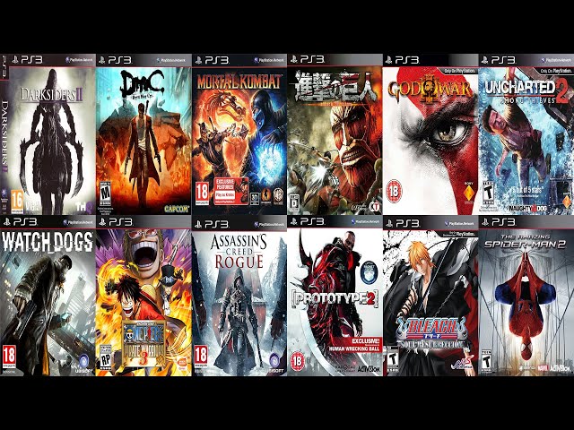 Top 28 Best PS3 GAMES OF ALL TIME || 28 amazing games for PlayStation 3