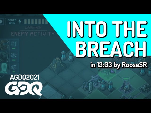 Into The Breach by RooseSR in 13:03 - Awesome Games Done Quick 2021 Online