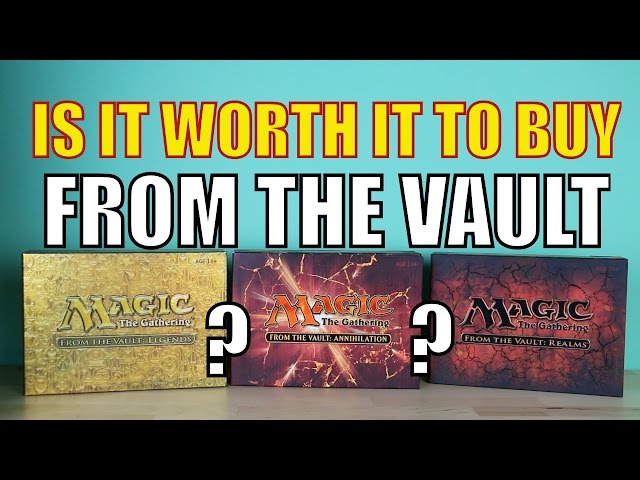 MTG - Is it worth it to buy From The Vault? Is FTV: Annihilation a good collection? Magic: Gathering