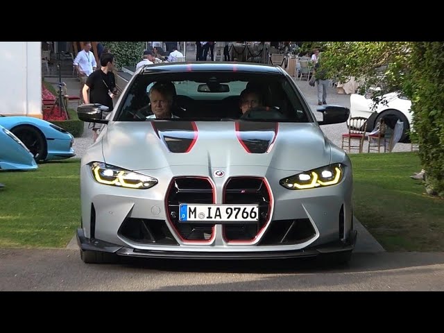 BMW M4 CSL spotted driving!