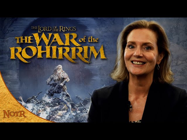Philippa Boyens talks War of the Rohirrim! First chat with writers of new LOTR film!