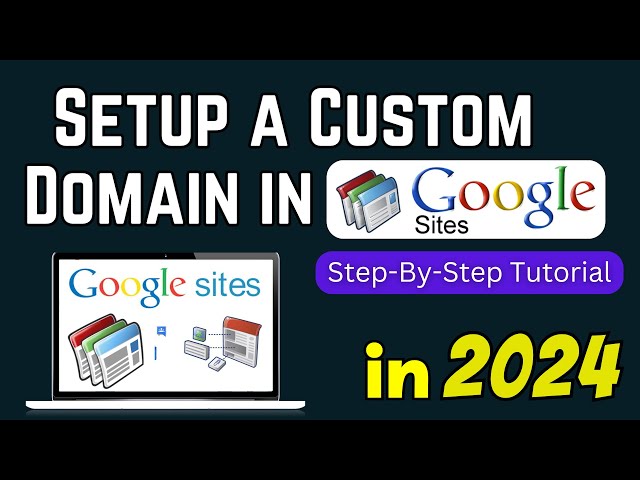 How to connect Custom Domain to Google Sites in 2024