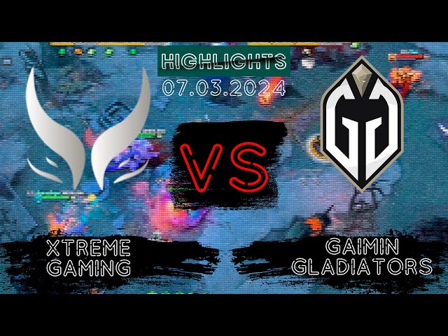 🟥НЕВЕРОЯТНАЯ КАТКА ВАМ НА НОЧЬ | Xtreme Gaming vs Gaimin Gladiators DreamLeague S22 | 07.03.2024