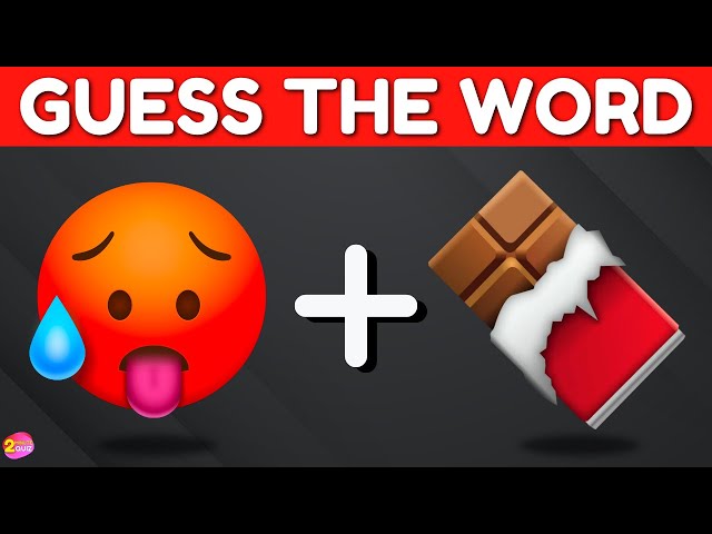 Guess The Word By Emoji | Emoji Quiz