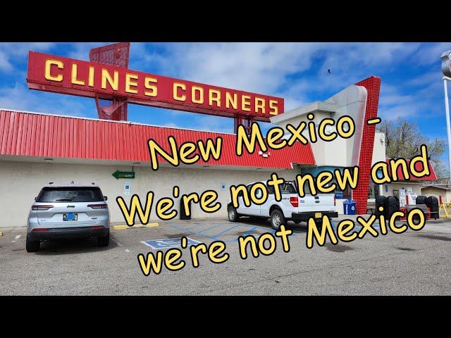 Driving to Clines Corners from Albuquerque NM - Ep 4