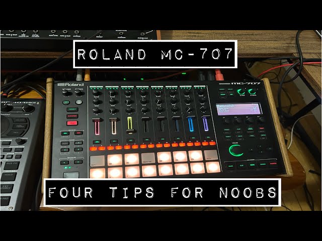 Roland MC-707, Four HUGE Tips for NOOBS