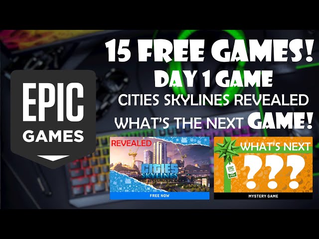EPIC GAMES 🔥 (Free 15 Games) One game revealed-What's the next Game-How to download & get the game